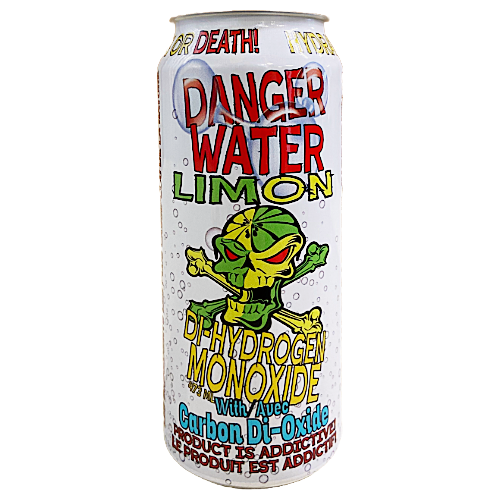 Danger Water Limon 473ml