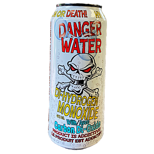 Danger Water Carbonated 473ml